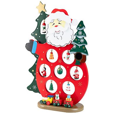 Northlight Santa Claus Cut-Out Ornament Holder Christmas Decoration Table Decor