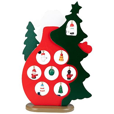 Northlight Santa Claus Cut-Out Ornament Holder Christmas Decoration Table Decor