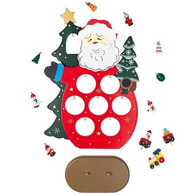 Northlight Santa Claus Cut-Out Ornament Holder Christmas Decoration Table Decor