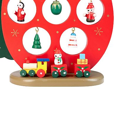 Northlight Santa Claus Cut-Out Ornament Holder Christmas Decoration Table Decor