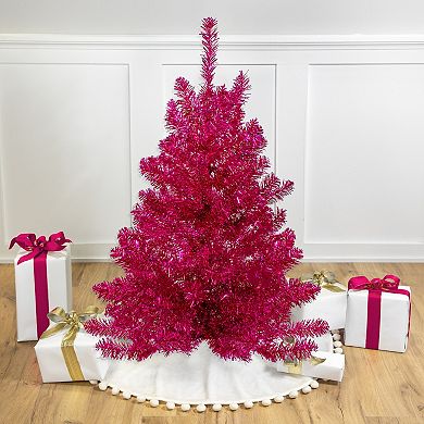 Northlight 3-ft. Metallic Tinsel Artificial Christmas Tree