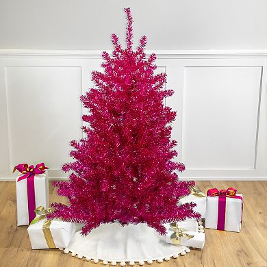 Northlight 4.5-ft. Metallic Tinsel Artificial Christmas Tree
