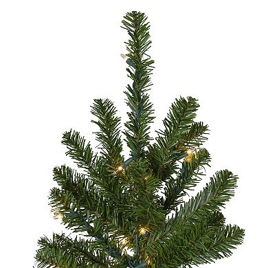 Northlight 7.5-ft. Pre-Lit Pencil Artificial Christmas Tree