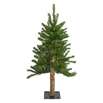 Northlight 3-ft. Pre-Lit Medium Alpine Artificial Christmas Tree