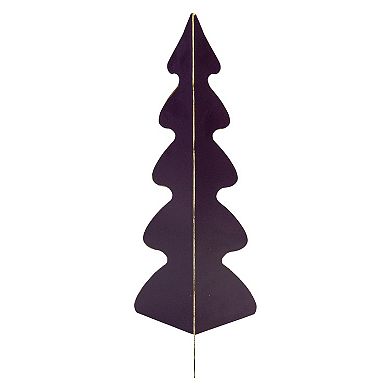 Northlight Triangular Christmas Tree with Curved Edges Decoration Table Decor