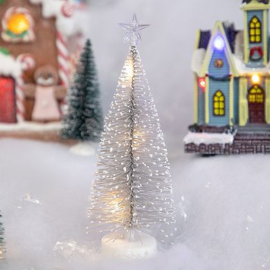 Northlight 2-pc. LED Mini Bottle Brush Christmas Village Trees Set