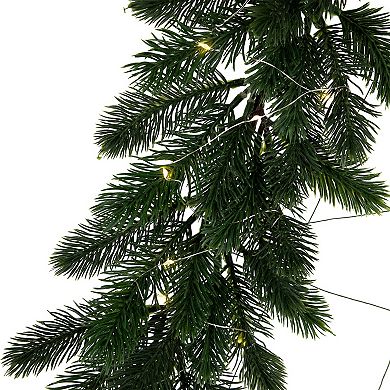 Northlight 3-ft. LED Artificial Pine Garland Christmas Tree Floor Decor