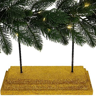 Northlight 3-ft. LED Artificial Pine Garland Christmas Tree Floor Decor