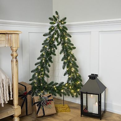 Northlight 3-ft. LED Artificial Pine Garland Christmas Tree Floor Decor