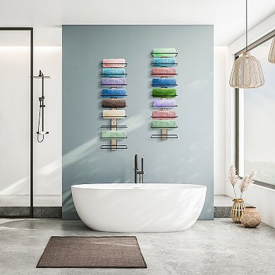 Sorbus 9 Bottle Wall Mounted Wine Rack - Perfect for Home Bar, Kitchen, Dining Room, and More