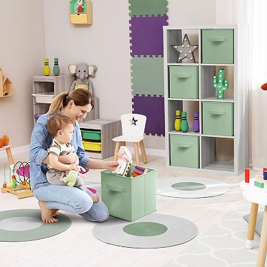 Sorbus 13 Inch 6 Pack Storage Bins - for Clothes, Toys, Shelves, Closets & more