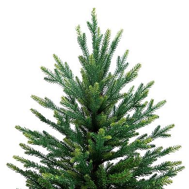 Northlight 7.5-ft. Real Touch™️ River Deer Pine Artificial Christmas Tree