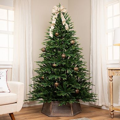 Northlight 7.5-ft. Real Touch™️ River Deer Pine Artificial Christmas Tree