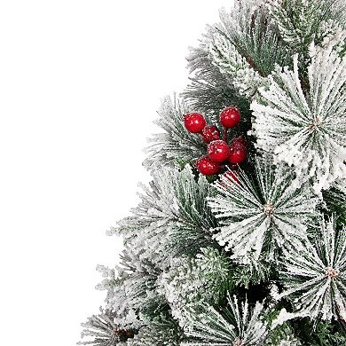 Northlight 5-ft. Real Touch™️ Heavily Flocked Artificial Christmas Tree