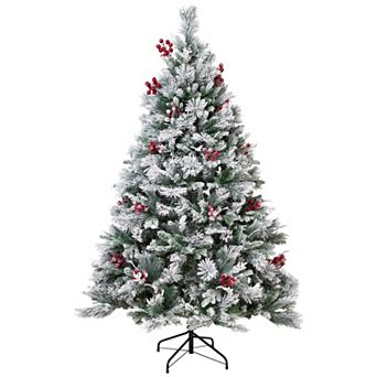 Northlight 6.5-ft. Real Touch™ Heavily Flocked Artificial Christmas Tree