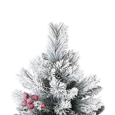 Northlight 6.5-ft. Full Flocked Artificial Christmas Tree