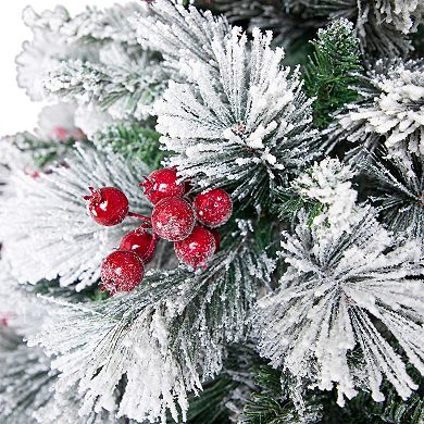 Northlight 6.5-ft. Full Flocked Artificial Christmas Tree