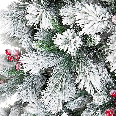 Northlight 6.5-ft. Full Flocked Artificial Christmas Tree