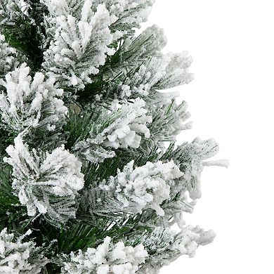 Northlight 19-Inch Full Flocked Artificial Mini Christmas Tree