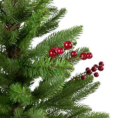 Northlight 24-in. Real Touch™️ Potted Artificial Sarasota Pine Christmas Tree