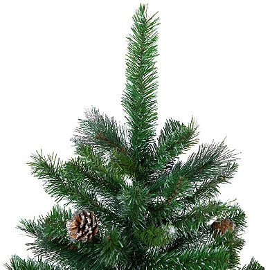 Northlight 12-ft. Artificial Glittered Pine Christmas Tree