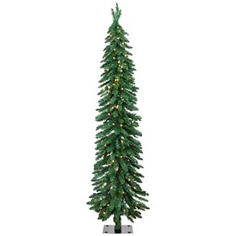 Northlight 6-ft. Pre-Lit Pencil Artificial Christmas Tree with Clear Lights