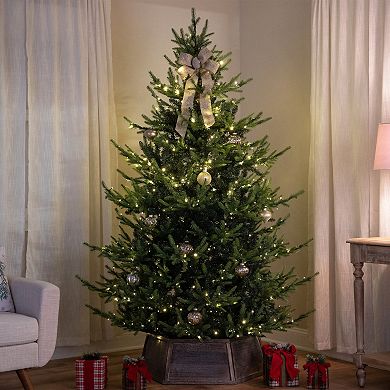 Northlight 6-ft. Real Touch™ Elite 400-Light LED Pre-Lit Artificial Glenmora Pine Christmas Tree