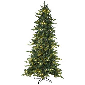 Northlight 6-ft. Real Touch™ Elite Pre-Lit Artificial Breckenridge Pine Christmas Tree