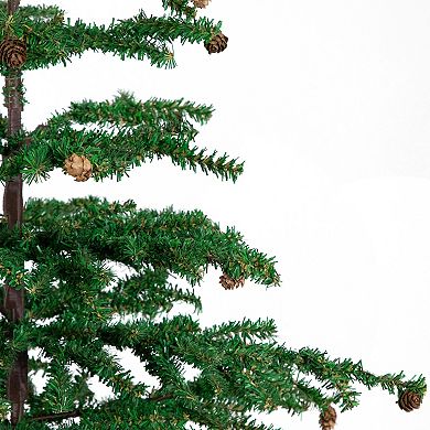 Northlight 3-ft. Artificial Christmas Tree with Mini Pine Cones & Burlap Base