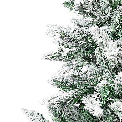 Northlight 3.5-ft. Frosted Pine Artificial Christmas Tree in Burlap Base