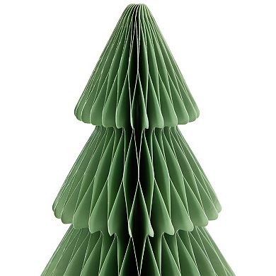 Northlight 3-pc. Accordion Honeycomb Foldable Paper Christmas Trees Set