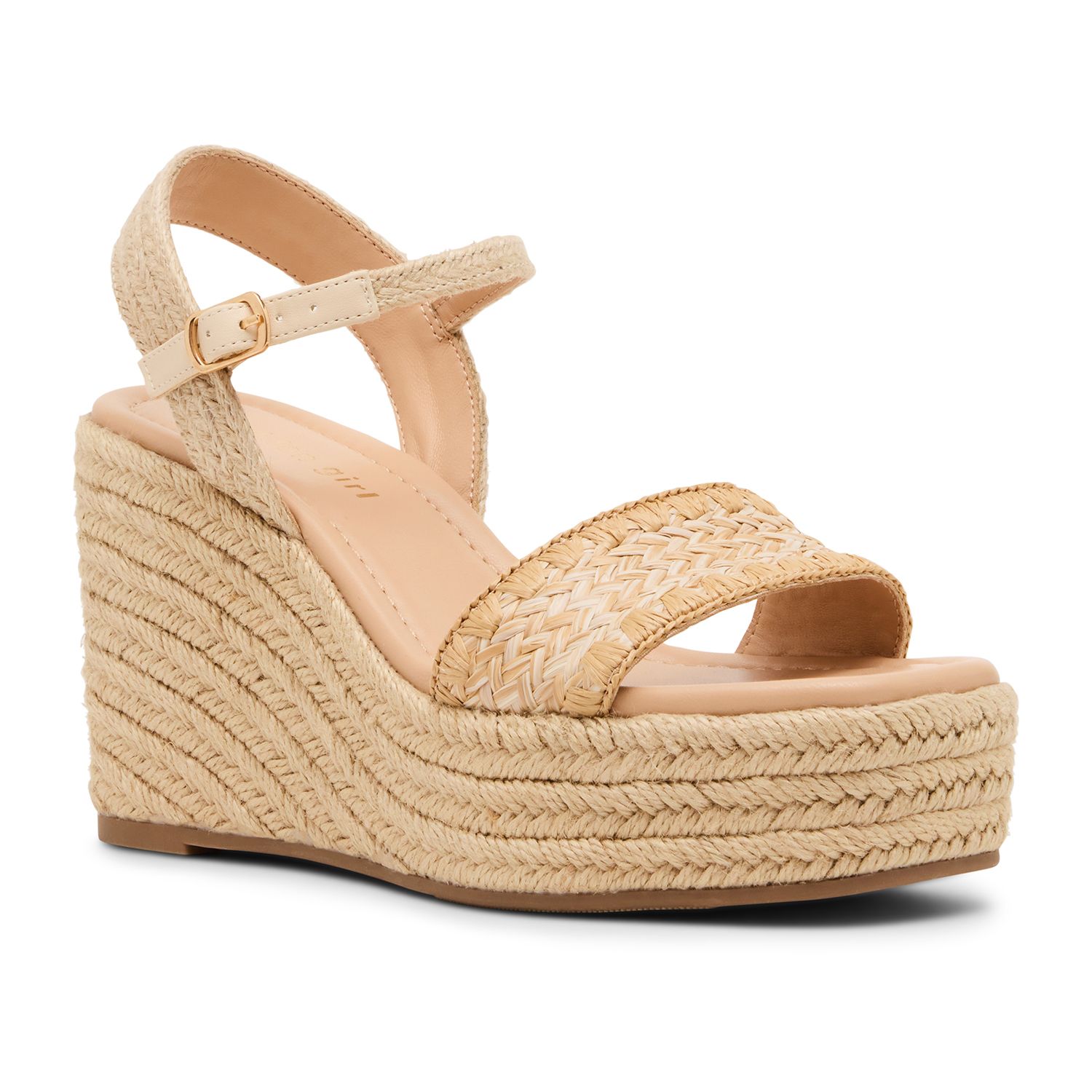 Женские сандалии madden girl Valleyy Wedge Sandals With Ankle Strap