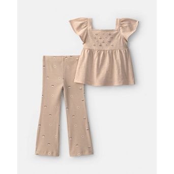 Toddler Girl Carter's 2 pc Floral Sleeveless Top & Pant Set