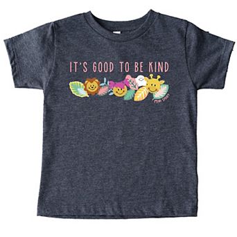 Mini Smiley It's Good To Be Kind Aria - Toddler Short Sleeve Graphic T-Shirt