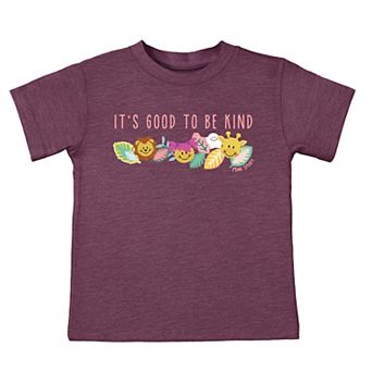 Mini Smiley It's Good To Be Kind Aria - Toddler Short Sleeve Graphic T-Shirt
