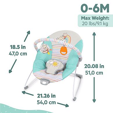 Bright Starts Winnie the Pooh Vibrating Baby Bouncer