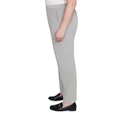 Plus Size Alfred Dunner Pull-On Corduroy Flat Front Short Length Pants