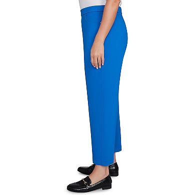 Plus Size Alfred Dunner Stretch Ponte Knit Short Length Pants
