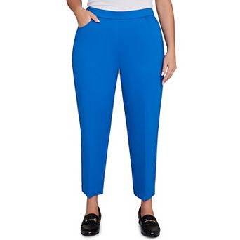 Plus Size Alfred Dunner Stretch Ponte Knit Short Length Pants