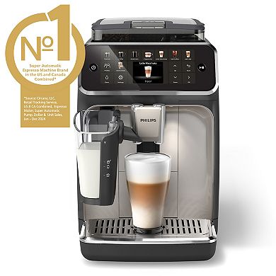 Philips 5500 Fully Automatic Espresso Machine & LatteGo Milk Frother