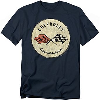 Big & Tall Chevrolet Old Vette Graphic Tee