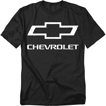 Big & Tall Chevrolet Cracked Bowtie Logo Graphic Tee