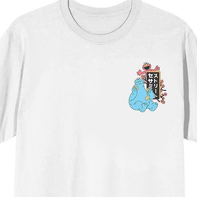 Men's Bioworld Sesame Street Elmo & Cookie Monster Graphic Tee