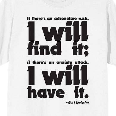 Men's Bioworld Bert Kreischer "I Will Find It" Graphic Tee