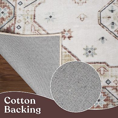 SUPERIOR Burj Washable Indoor Rug