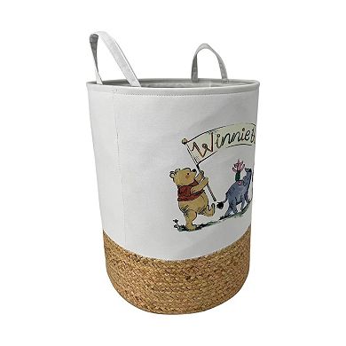 The Big One® Disney's Winnie the Pooh Printed Canvas Natural Tote Bin