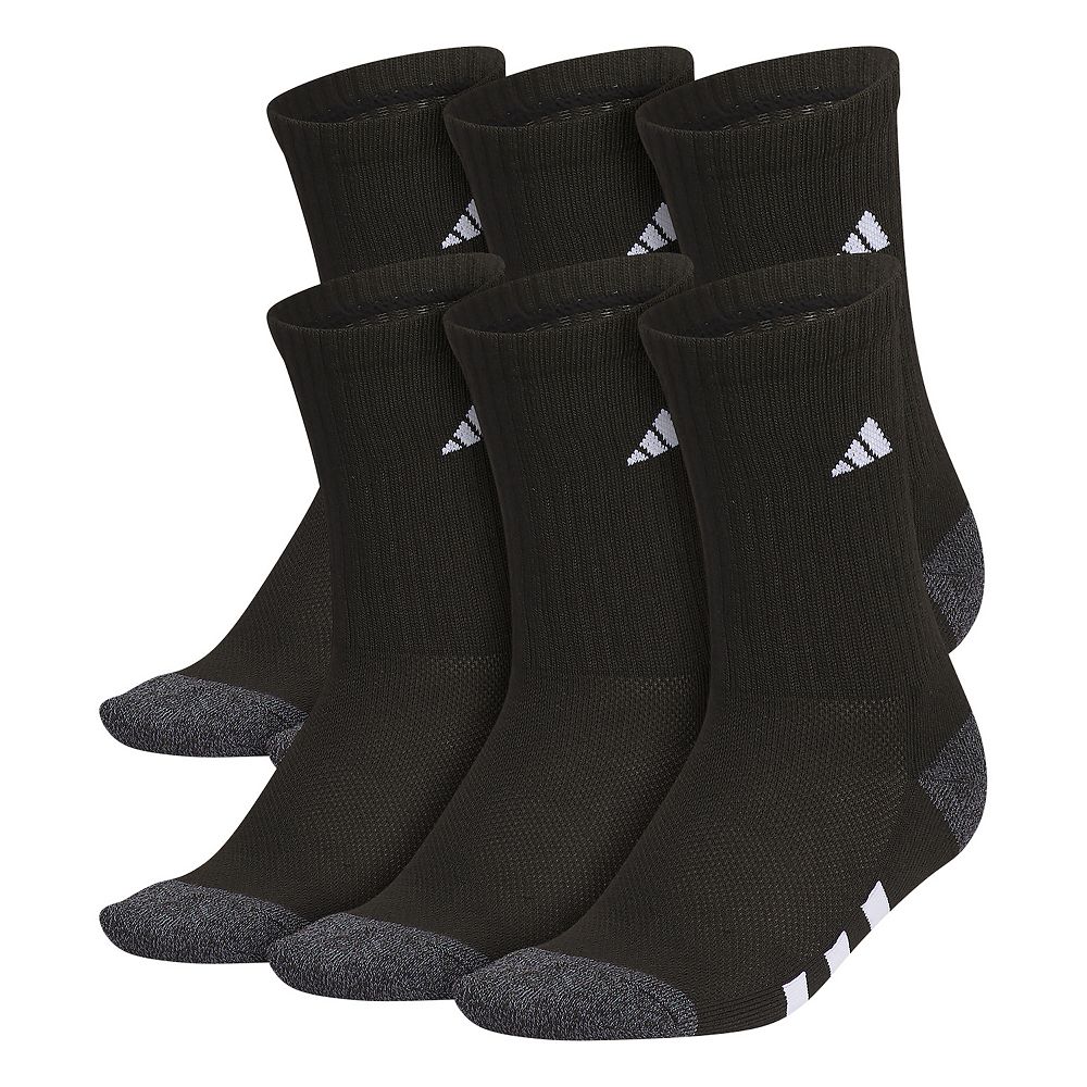 Boys adidas Cushioned 6-pk. Crew Socks