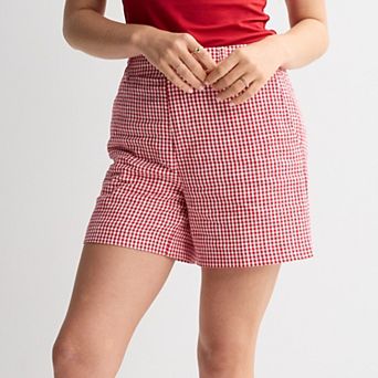 Juniors' SO® Linen Trouser Shorts