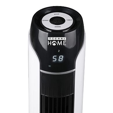 Techni Home 36” Tower Fan with Remote and LED Display