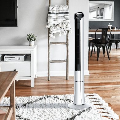 Techni Home 48” Tower Fan with Remote and LED Display